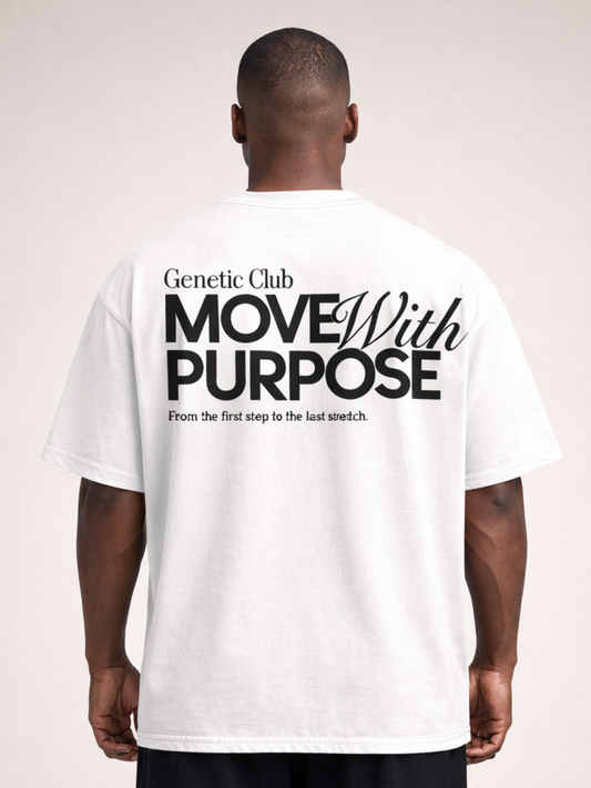 Camiseta manga corta Oversize Move With Purpose
